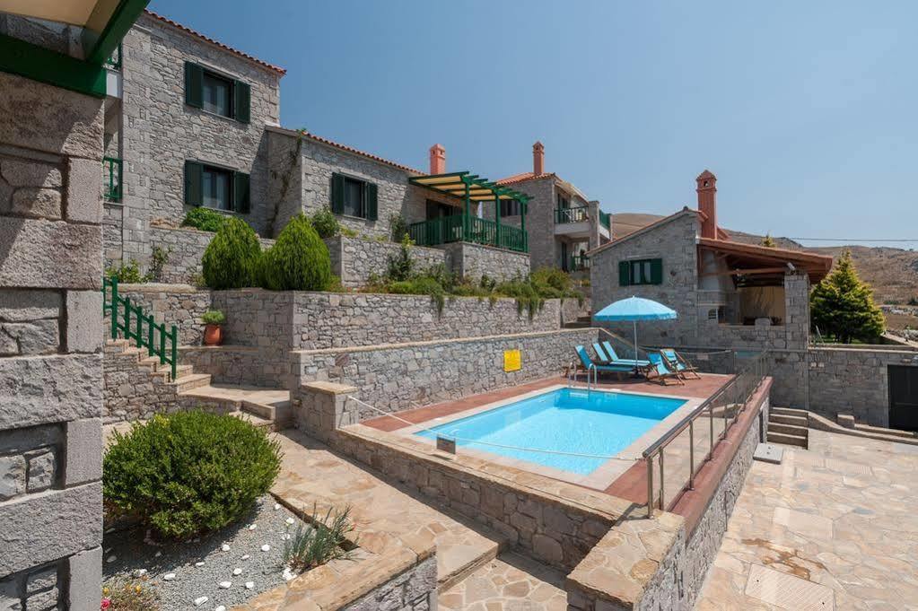 Lithoessa Luxury Apartments Agios Ioannis Kaspaka Exterior photo